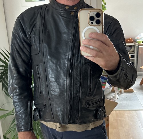 ákito motorradjacke leder - motorradjacke,