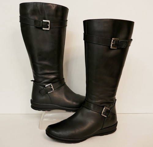 Duo stiefel schwarz leder - stiefel,