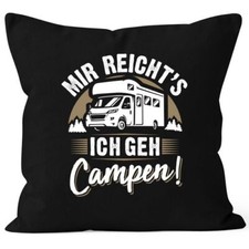 Kissen-Bezug Camping Home is