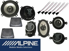 Alpine Lautsprecher Set vorne