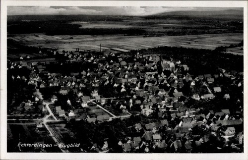 Echterdingen auf den - ak,