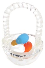 JANUS Kristall Dekoschale Glas