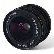 Pentacon 28mm f/2.8 schwarz für M42-Anschluss