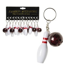 Bowlingkegel + Kugel an