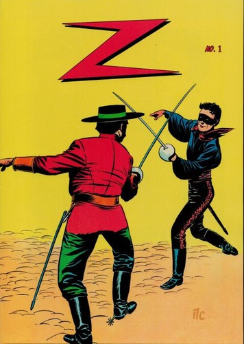 Zeichen des zorro - z, im