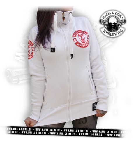 Mafia crime patch zipper - crime,