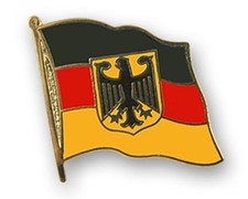 Deutschland Flagge Pin