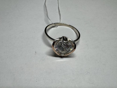 Silberring 925 mit - , gold