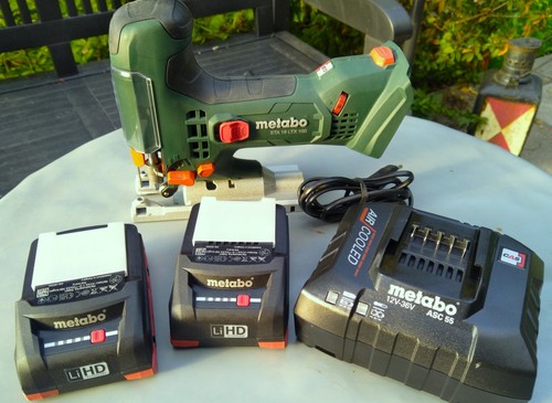 Metabo stichsäge 2xakku 18v - stichsäge,