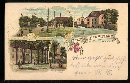 Lithographie bramstedt - lithographie,