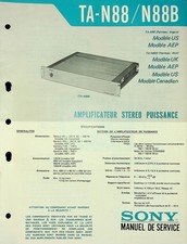 Service Manual Sony TA-N88 /