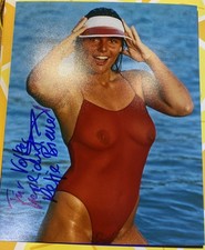 Katja Bienert signiert Großfoto  COA und Beweisfotos