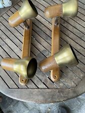 Antike Wandlampen Strahler Eichen Holz 