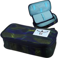 Federtasche Faulenzer Box Schlamperrolle Schlamperbox Etui Schlampermäppchen