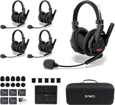 SYNCO XTALK XMAX5 Wireless Intercom Headset System Dual Ear 500m/1640ft