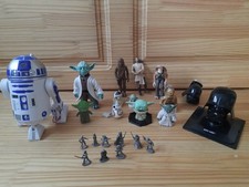 Star Wars Actionfiguren Verschiedene Figuren Konvolut Metall Kunststoff 
