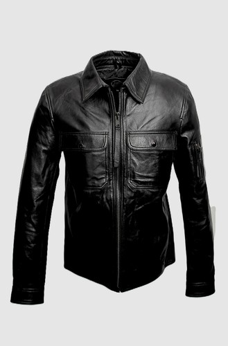 Lederjacke aus echt - aus, im