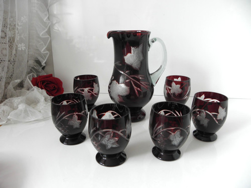 Set krug 6 becher - set, &