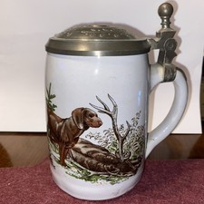 DDR Vintage Bierkrug Jagd