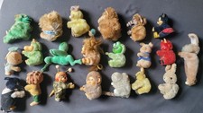 Konvolut Klemmfigur Klammerfigur Klammeraffe 80er ALF Monchichi Pumuckl Alt