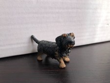 Schleich Rauhaardackel 16317 Dackel Hund 1997 alt Germany Figur Sammlung Tiere