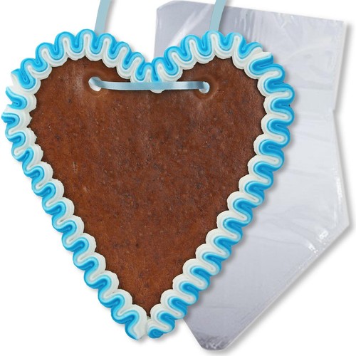 Lebkuchenherz rohling 18cm - lebkuchenherz,