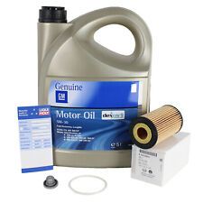 5L Original Opel Motoröl 5W-30 dexos2 Longlife + Ölfilter 95526685 + Schraube