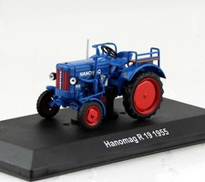 Hanomag R19 1955 blau Traktor