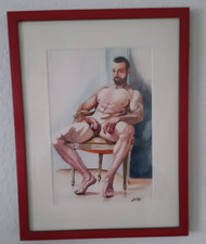 Aquarell Akt | männlich |