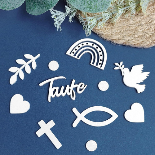 Streudeko taufe tischdeko - taufe,,