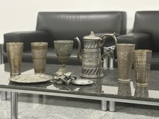 Zinn Schrott Konvolut Pokal