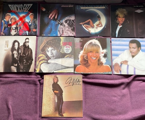 Vinyl schallplatte sammlung - schallplatte,