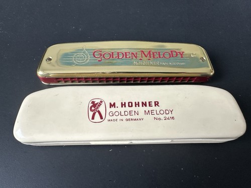 Hohner mundharmonika golden - mundharmonika,