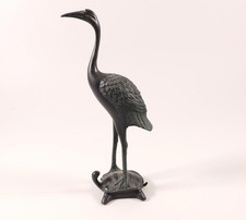 Bronze Kranich auf