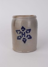 Bierkrug Steinzeug Stern mit