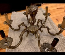 Kronleuchter antik Messing