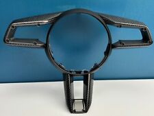 PORSCHE 911 992 GT3 GT3RS ORIGINAL LENKRAD BLENDE SPANGE CARBON GLANZ