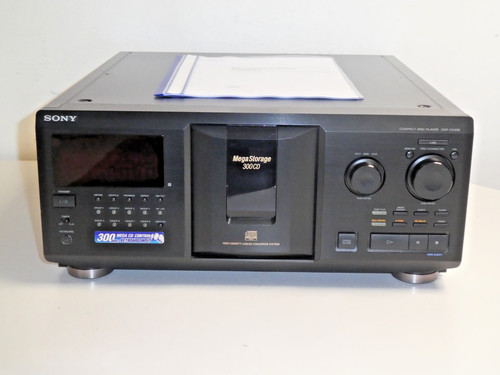 Sony cdp cx335 mega storage - cdp-cx335,