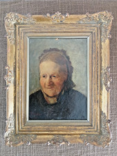 Antikes Ölgemälde Portrait