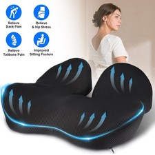 Memory Schaum Sitzkissen Stuhlkissen Sitzpolster Bürostuhl Steißbein-Sitzkissen