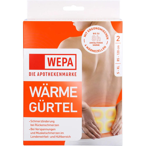 Wepa wärmegürtel rücken - wepa, 2st