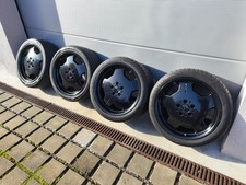 Original AMG Styling 2 18 Zoll Felgen 8J ET31 9J ET35 Mercedes schwarz + Reifen
