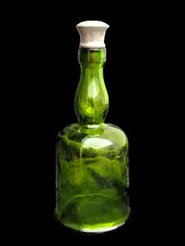 Karaffe Flasche grün