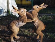 2 Hase Deko Figur Kaninchen