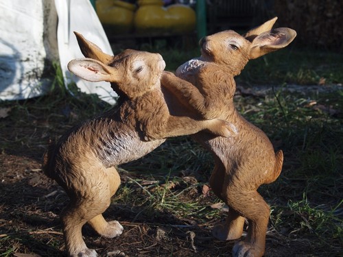 Hase deko figur kaninchen - 2,