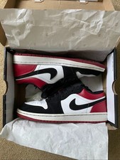Jordan 1 Low Black Toe (Bred)