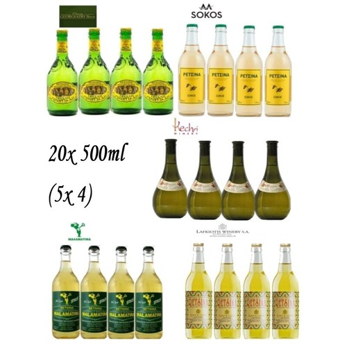 Retsina probierpaket 20x 500ml - probierpaket,