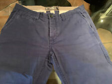 H&M GOLFHOSE SEITENTASCHEN HERRENHOSE BLAU 31 SLIM JEANS CHINOHOSE BAUMWOLLHOSE