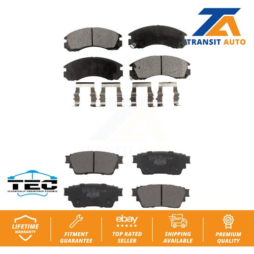 Front rear ceramic - front, brake