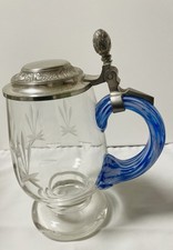 Glas Bierkrug, sehr schön mit